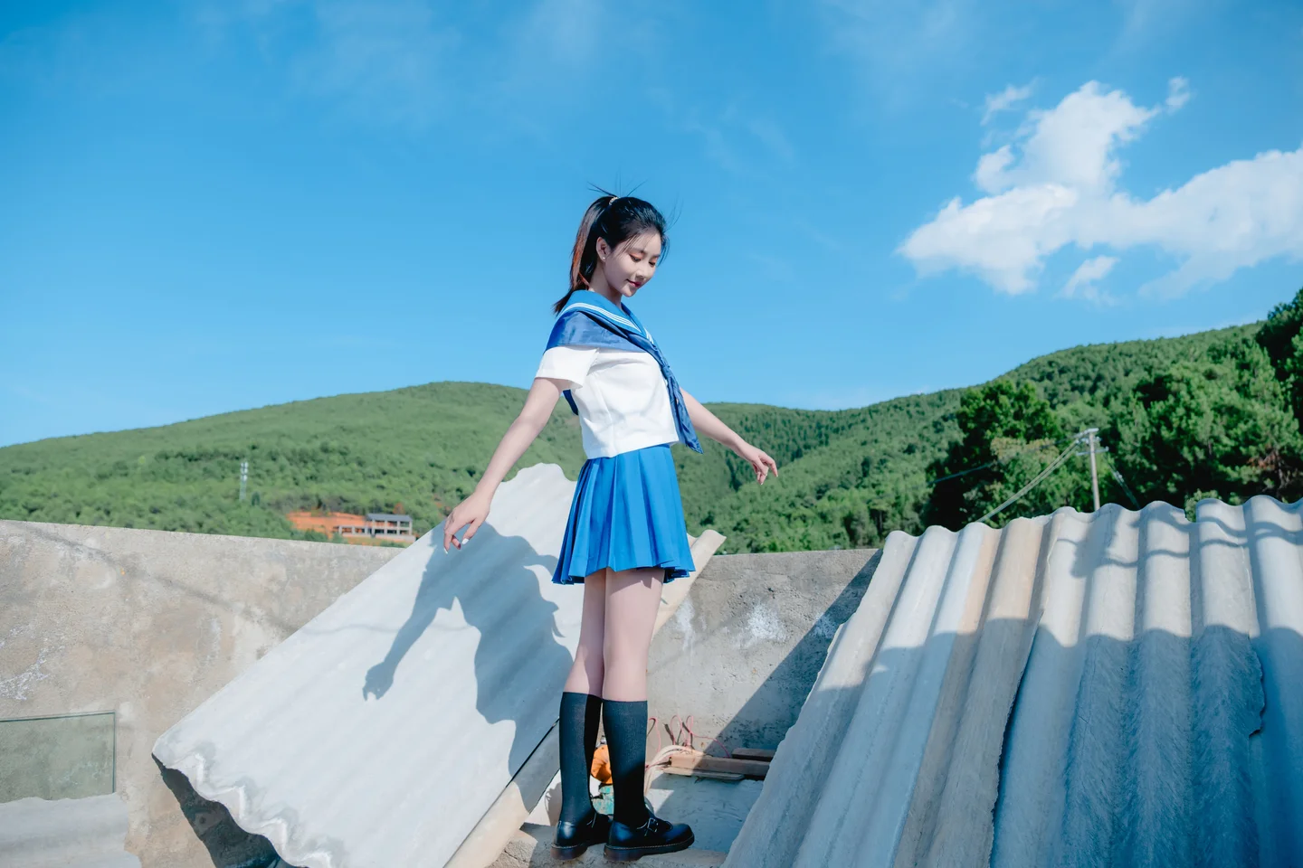 年年 - 泡沫之夏JK [78P-385MB] tg@simisebaisi 【丝足阁】067.webp